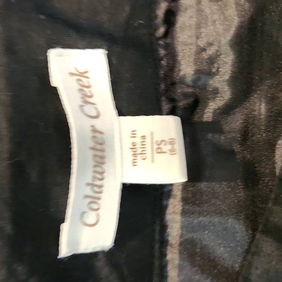 Coldwater Creek Calla Lily Embroidered Skirt - Picture 3 of 3